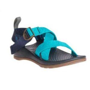 Women's CHACO Z1 Teal/Black Sandals US Size 7